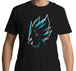 vegeta t-shirt black dragon ball z super saiyan anime tee