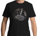 thor mjolnir t-shirt black marvel superhero hammer tee