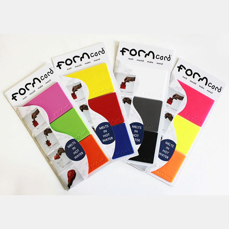 formcard moldable plastic repair card diy crafts bio-plastic