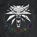 witcher school of the wolf t-shirt black
