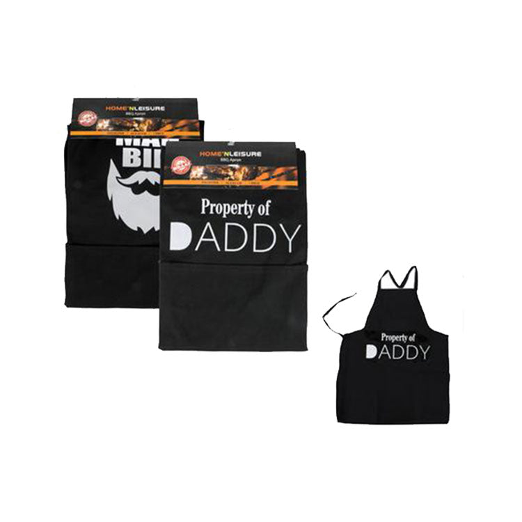 Printed Dad Themed Apron (Random Design)