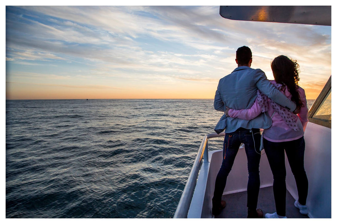 Champagne Sunset Cruise with Dinner & Stayover for Two