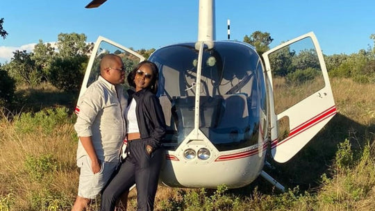 Helicopter Flights & Private Mountain-Top Champagne Picnic for Two | Krugersdorp