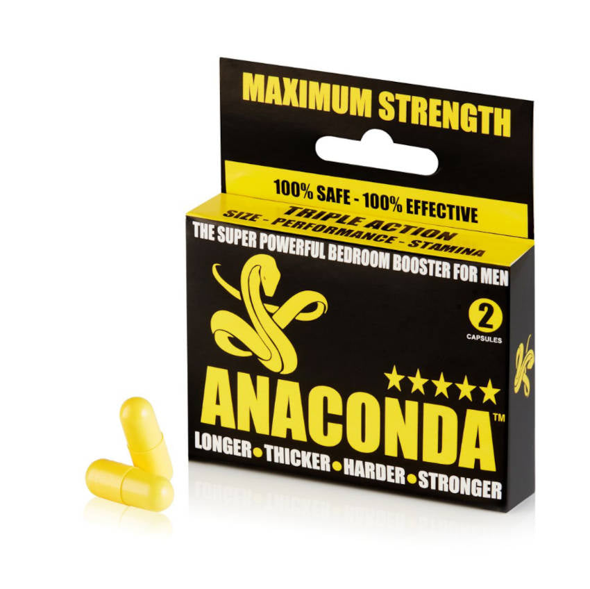 Anaconda Capsules Bedroom Booster For Men (2 Pack)