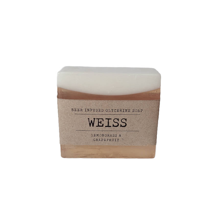 Beer Infused Soap Bar- Weiss (190g)