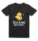 Ducking Autocorrect Funny T-Shirt - Black