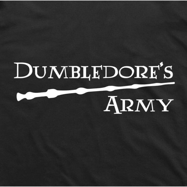 Harry Potter Dumbledore's Army T-Shirt (Black)