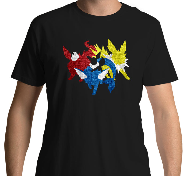 Pokemon: Eevee T-Shirt (Black)