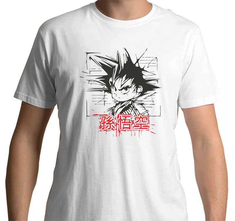 Classic Goku T-Shirt (White)