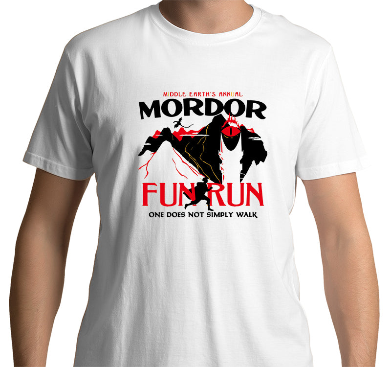 Mordor Fun Run T-Shirt (White)