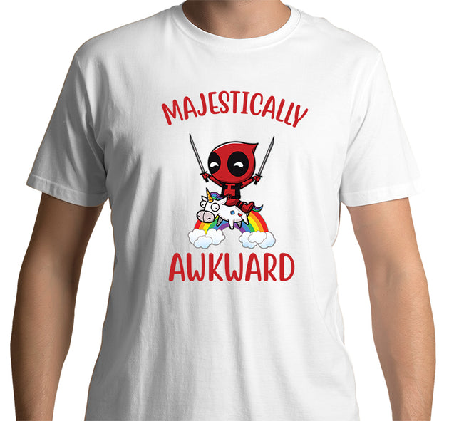 Deadpool: Majestically Awkward T-shirt (White)