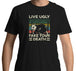 Live Ugly: Fake Your Death T-Shirt (Black)