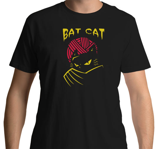 Bat Cat T-Shirt (Black)