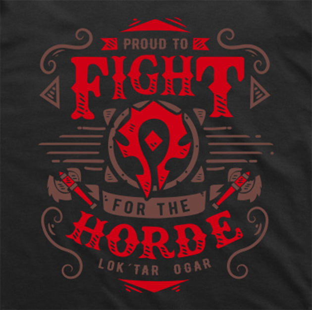 World of Warcraft (WOW): Horde T-Shirt (Black)