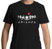 Horror F.R.I.E.N.D.S T-Shirt (Black)