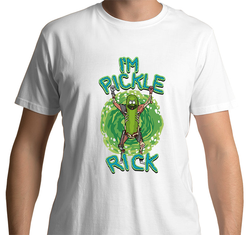 Rick and Morty: Pickle Rick T-Shirt (White)