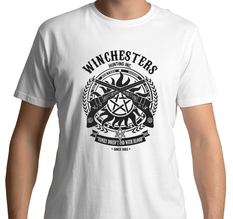 Supernatural: Hunters T-Shirt (White)