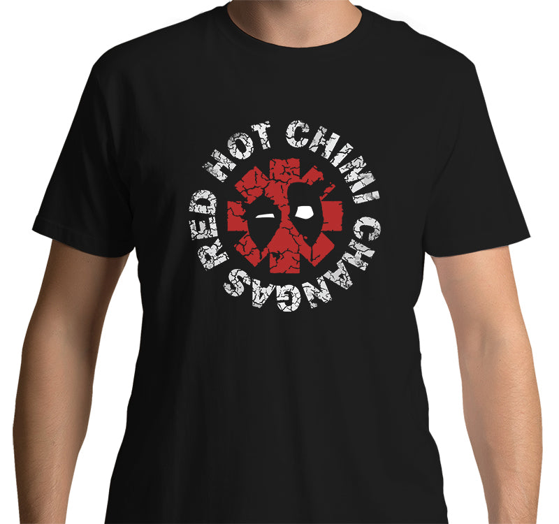 Deadpool: Red Hot Chimichangas T-Shirt (Black)