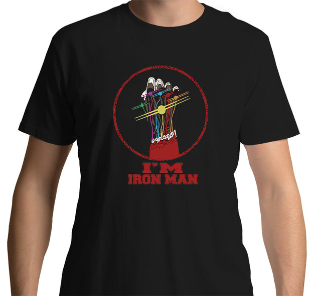 Iron Man: I'm Iron Man T-Shirt (Black)