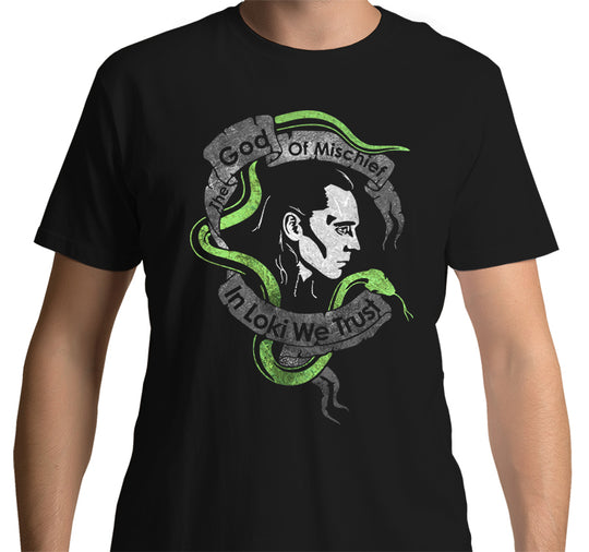 Loki: God of Mischief T-Shirt (Black)