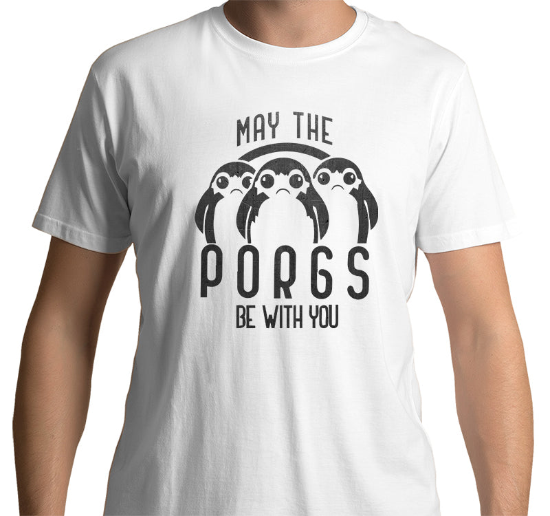 May The Porgs Be With You T-Shirt (White)