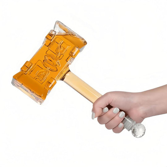 Hammer Shaped Liquor Decanter (400ml)