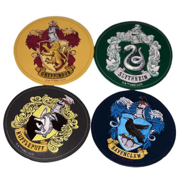 Harry Potter Hogwarts House Coaster Set (4 Piece)