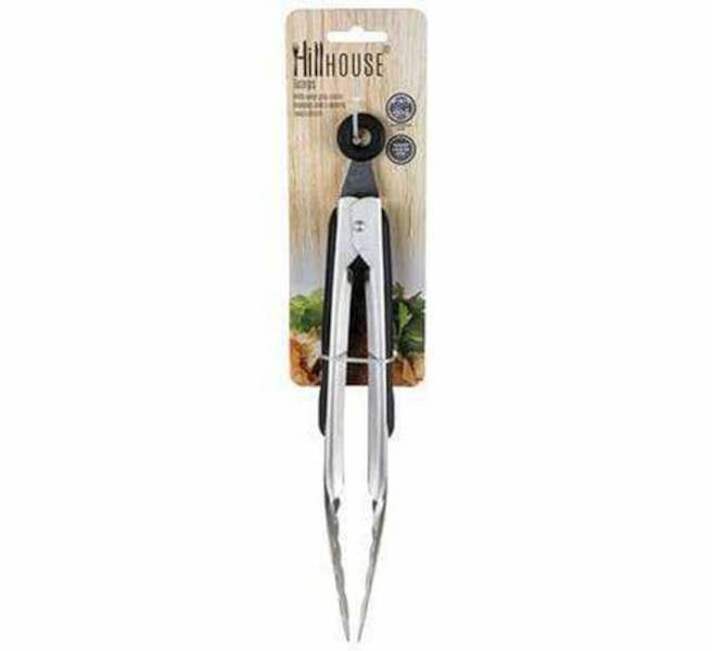 Hill House Rubber Grip Braai Tongs (23cm)