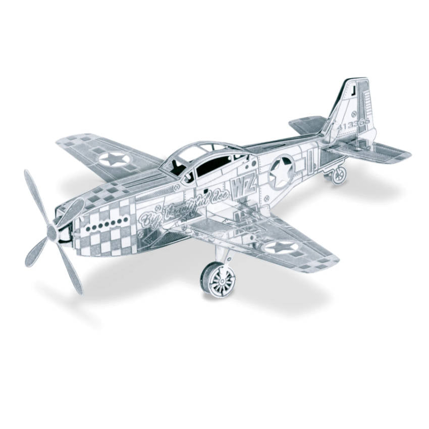 Metal Earth P-51 Mustang