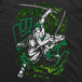 One Piece Zoro Ronin T-shirt (Black)