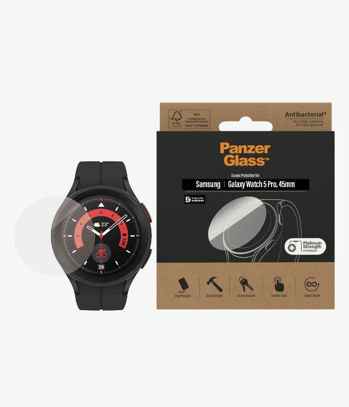 PanzerGlass Screen Protector Samsung Galaxy Watch 5 Pro (45mm)