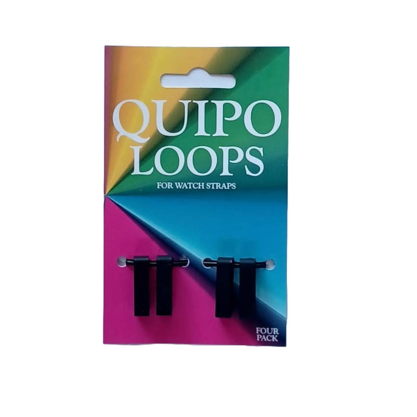 Mantality Quipo Loops For Watch Straps - 24mm (4 Pack) - Mantality