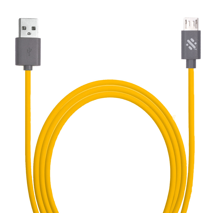 Swipe Link Micro USB Data & Charge Cable 1m (Yellow)