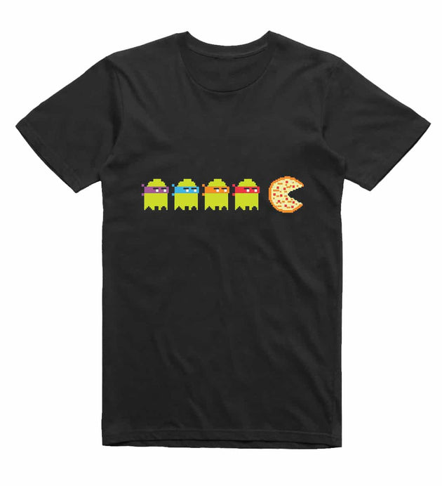 TMNT Retro Pac-Man Crossover T-Shirt