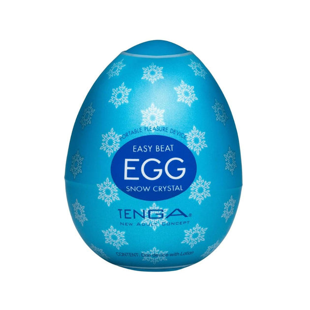 Tenga Easy Beat Egg Snow Crystal - Single