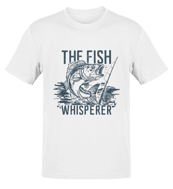 The Fish Whisperer Fishing T-Shirt – Angler Graphic Tee for Fishermen