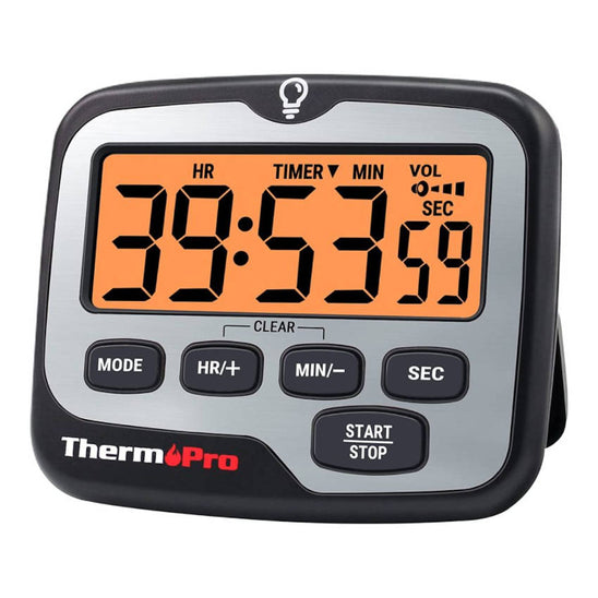 ThermoPro Digital Kitchen Timer with Touchable Backlight & Count up ...
