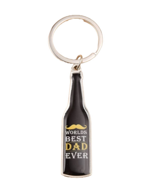 Worlds Best Dad Bottle Opener Keyring