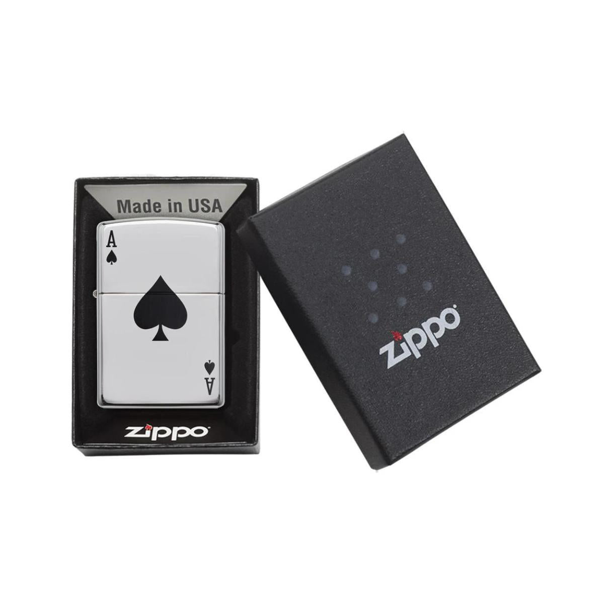 Zippo Lighter - Lucky Ace - Mantality